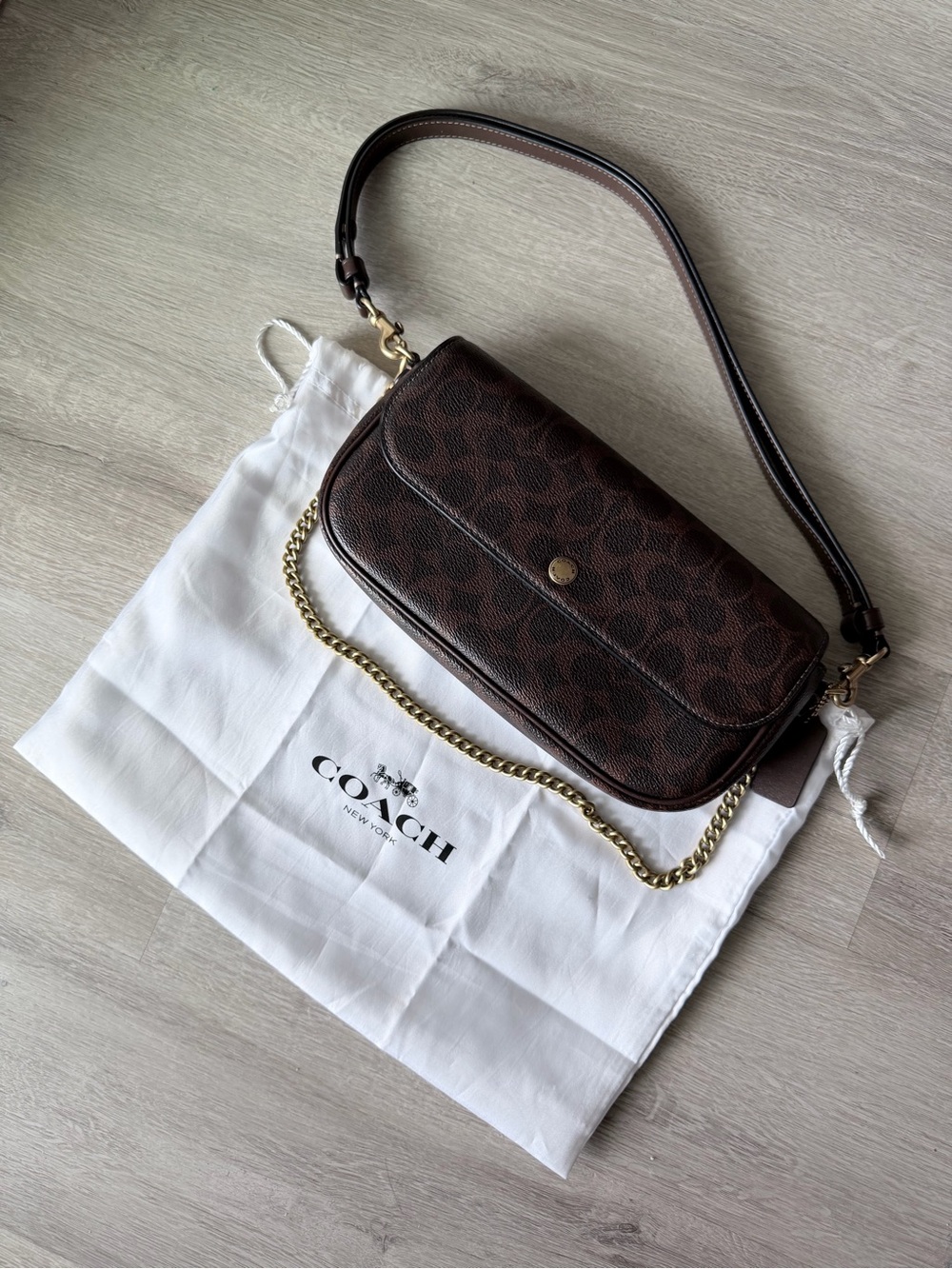 Coach Brook Flap Bag - Picture 7 of 7